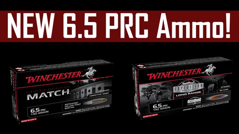 NEW Winchester 6.5 PRC Ammo