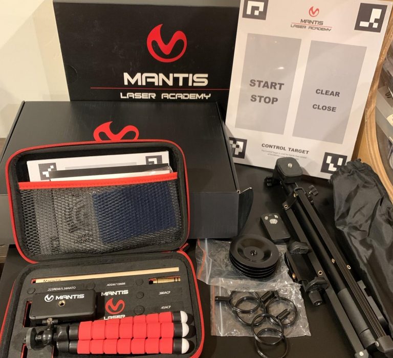 Mantis Laser Academy and Mantis Blackbeard Dry Fire Training Tools
